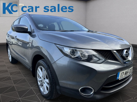 2017 Nissan Qashqai 1.5 SV MY16 NC E6 4DR, PAN - ROOF , SAT - NAV , REVERSE CAMERA , PARKING SENSORS , €58 P/W & €3,950 DEPOSIT , FINANCE AVAILABLE ZERO DEPOSIT  , SOLD WITH A FRESH NCT & WARRANTY. €14,950