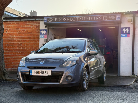 2011 Renault Clio 1.2 GT-Line Tom Tom, New Nct 12/2025, Timing Belt Replaced, Bluetooth, Parking Sensors, Sat Nav, Alloys, A/C, Half Leather, Service & Warranty Included, SIMI Dealer, €4,950