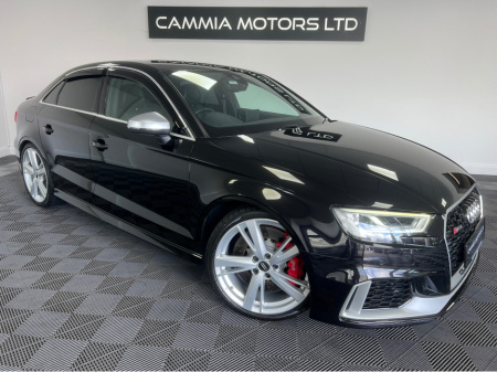 2018 Audi RS3 *AUDI RS3* *FACELIFT MODEL* *ELECTRIC HEATED SEATS* *DIGITAL DASH* *BANG AND OLUFSEN SPEAKERS* *REVERSE CAM* *DCC* *PLUS MUCH MORE* *RS SPORT EXHAUST*  *FINANCE AVAILABLE* *TRADE INS WELCOME*