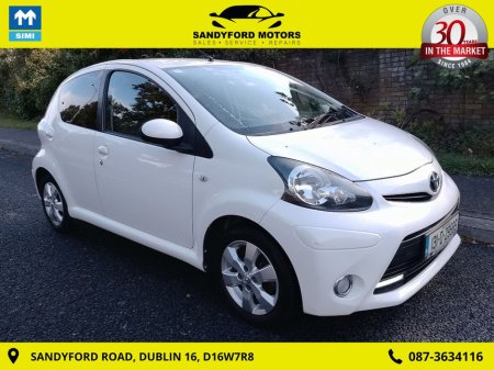 2013 Toyota Aygo 1.0 VVTI Fire 5DR