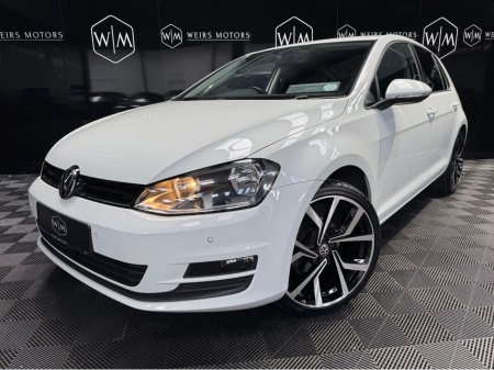2016 Volkswagen Golf 1.2 TSI MANUAL 6SPEED FWD 5DR 110HP ONE OWNER IRISH CAR GTI ALLOYS