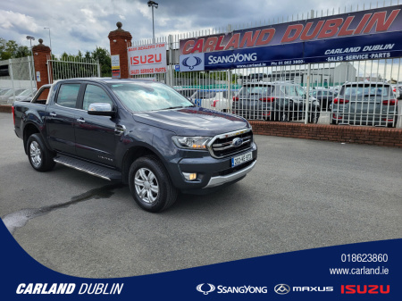 2020 Ford Ranger (6mts warranty) No VAT DOUBLE CAB LIMITED EDITION 2L 170PS M6 4DR