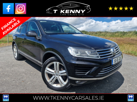 2016 Volkswagen Touareg 3.0 TDI 240BHP 5 SEATER FINANCE AVAILABLE FROM €95P/W €23,950