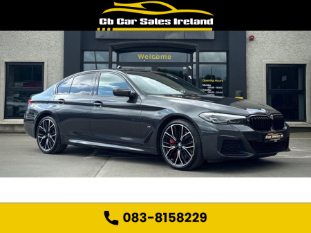 2021 BMW 5 Series 3.0 530d MHT M Sport Saloon 4dr Diesel Steptronic xDrive SOPHISTO GREY, M SPORT PRO PACKAGE, REVERSE CAMERA €51,900