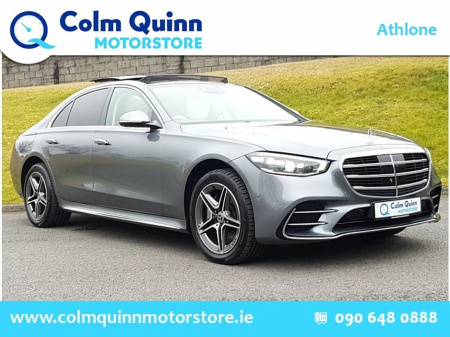 2022 Mercedes-Benz S Class S350d AMG Line Auto / Burmester Sound System / Sunroof / 360 Camera / Memory Seating / Keyless Entry / Ambient Lighting / Digital Dash / Heated Rear Seating / €93,995