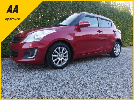 2015 Suzuki Swift 1.2 HIGH SPEC COMPREHENSIVE SERVICE HISTORY  4 NEW TYRES 2 YEARS NCT 6 MONTHS ROAD TAX HALF LEATHER AND SUEDE KEYLESS ENTRY FACTORY IMMOBILISER  CRUISE CONTROL MILD HYBRID