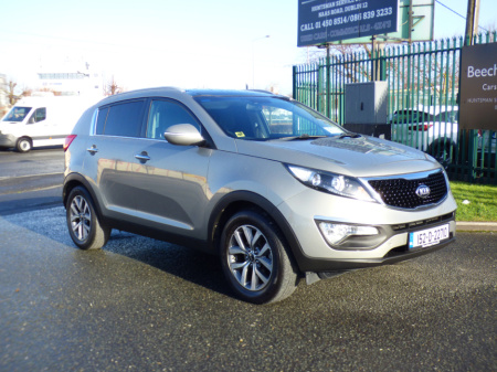 2015 Kia Sportage 1.7 CRDI PLATINUM COMMERCIAL // 02/26 CVRT // GREAT CONDITION // NO VAT // LEATHER, CRUISE AND PARKING SENSORS // €7,950
