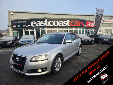 2013 Audi A3 1.4  REVERSING CAMERA -FRONT AND REAR PARKING SENSORS - LOW ROAD TAX BAND €10,950