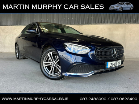 2021 Mercedes-Benz E Class E220 2.0 194 BHP AUTO €35,995