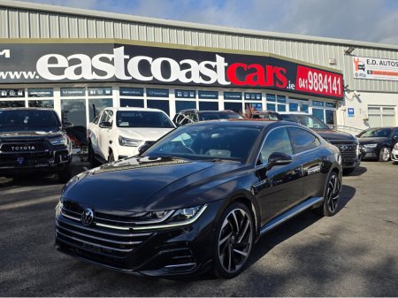2022 Volkswagen Arteon 2.0 TSI AUTOMATIC 4 MOTION 320BHP VIRTUAL DASH FULL LEATHER HEATED ELECTRIC SEATS SAT NAV  CARPLAY ANDROID AUTO BLIND SPORT PARKING SENSORS SELF PARKING ASSIST 360 CAMERA .