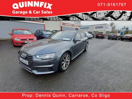 2016 Audi A4 2.0 TDI S LINE 190PS 5DR AUTO €16,350