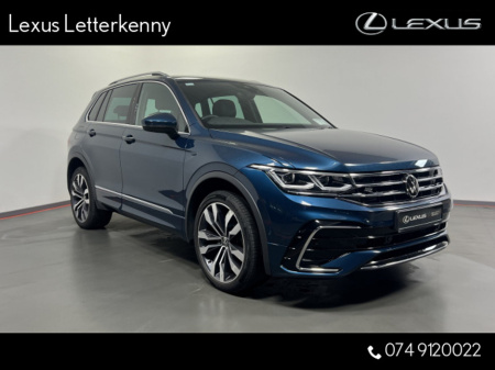 2022 Volkswagen Tiguan R-LINE 1.4 TSI PHEV 245H 245HP 5DR A €39,995