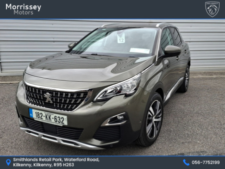 2018 Peugeot 3008 ALLURE 1.5 BLUE HDI 130 6 6.2 4DR €20,500
