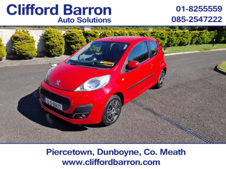 2012 Peugeot 107 1.0 ACTIVE 67BHP 3DR