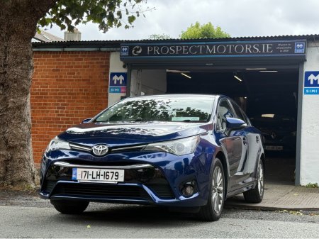 2017 Toyota Avensis 1.8 Petrol Automatic, Luna, Only 91kms! 1 Owner Irish Car From New, Nct 03/2027, Reversing Camera, Bluetooth, Cruise Control, A/C, Alloys, Finance Available, Service & Warranty, SIMI Dealer,