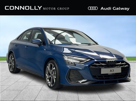2025 Audi A3 From €369 p/m PCP 2.0TDI 116BHP S LINE - PAN ROOF - BLACK PACK - ADAPTIVE CRUISE