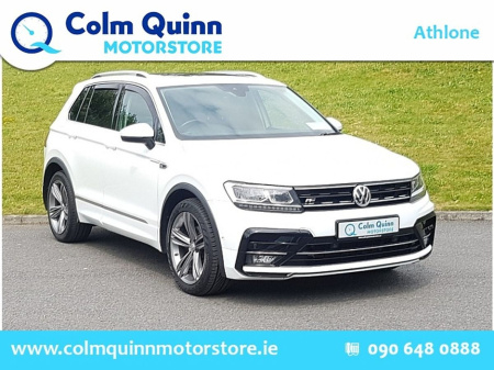 2019 Volkswagen Tiguan R-LINE 2.0 TDI 150HP - SUNROOF €29,995