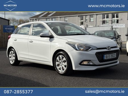 2016 Hyundai i20 12 MONTH WARRANTY + NCT + TAX