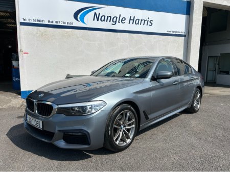 2020 BMW 5 Series M SPORT. 520D.  FINANCE AVAILABLE. TRADE IN WELCOME. www.nangleharris.ie. ALL CARS CHECKED WITH MOTORCHECK.IE CALL 01 5620011