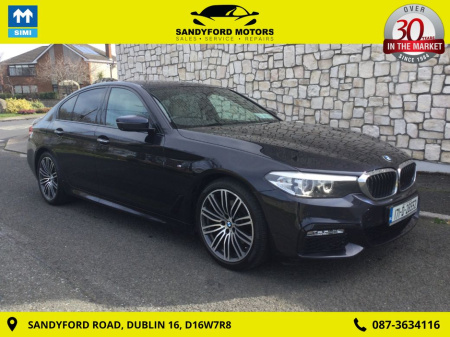 2017 BMW 5 Series 520D Msport*Irish Car*