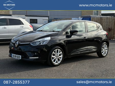 2018 Renault Clio FREE 12 MONTH WARRANTY + NCT  + 2 PREVIOUS OWNERS €11,388