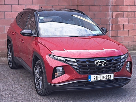 2021 Hyundai Tucson Executive Hybrid Automatic with 231 bhp.