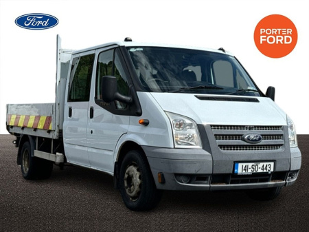 2014 Ford Transit 2.2T 350L DRW CRW CAB DROPSIDE 125PS *PRICE EX VAT*