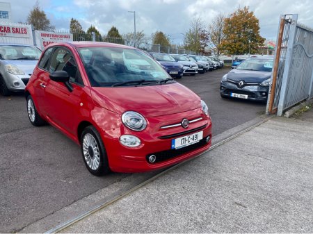 2017 Fiat 500 1.2 69BHP POP S4 2DR €9,950