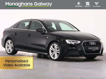 2018 Audi A3 LIMOUSINE 1.6 TDI 116 S LINE 4DR