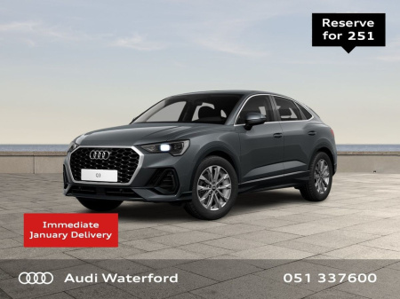 2025 Audi Q3 Sportback 35 TDI ST SE PCP from €575 per month