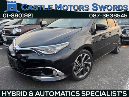 2016 Toyota Auris 2018 Toyota Auris Hybrid G pack 1.8 petrol