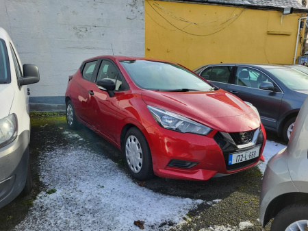 2017 Nissan Micra 1.0 73ps XE €12,499