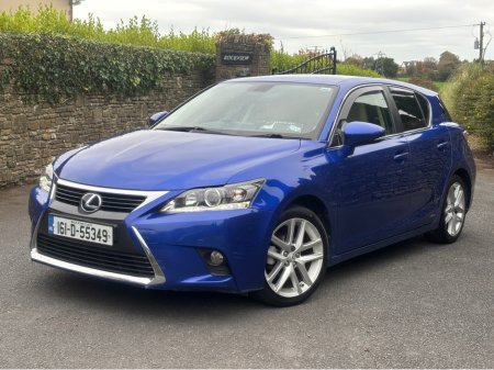 2016 Lexus CT 200 h CT 200H LUXURY CVT 5DR AUTO 1.8 136BHP