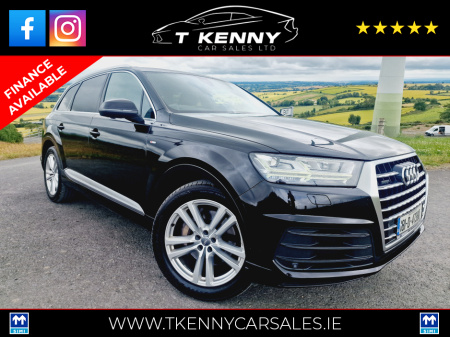 2018 Audi Q7 3.0 TDI S LINE QUATTRO 218PS 7SEATS AU