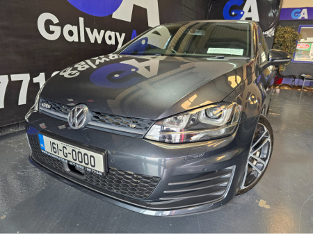 2016 Volkswagen Golf GTD 2.0 TDI 181Bhp-LOW MILEAGE-NEW NCT €16,450
