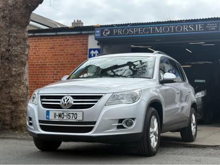 2011 Volkswagen Tiguan 2.0tdi, New Nct 04/2026, Ideal Family Car, Alloys, A/C, Bluetooth, Service & Warranty Included, SIMI Dealer, €7,950