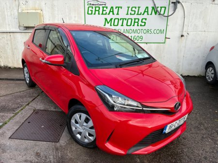2016 Toyota Vitz DBA-KSP130 5DR AUTO €11,250