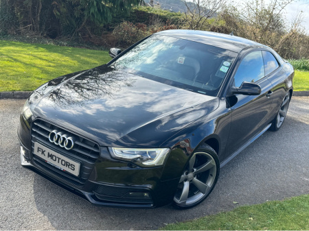 2012 Audi A5 2.0 TDI S LINE BLACK EDITION 177PS 2DR €9,700