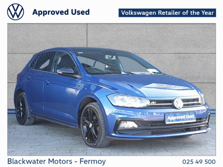 2021 Volkswagen Polo 1.0TSI 95BHP 5DR R-LINE WITH BLACK STYLE PACKAGE