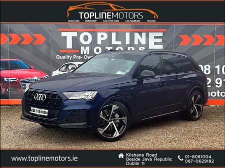 2022 Audi Q7 ==3.0 TDI LINE 50//FULL LEATHER//BLACK EDITION//7 SEATER//LIKE NEW==