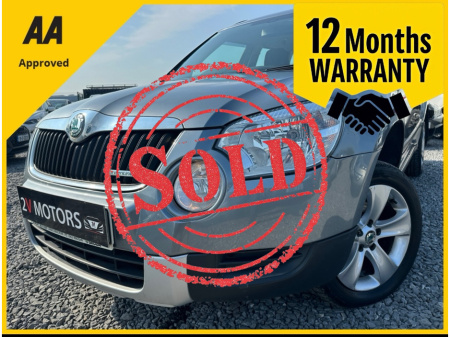 2011 Skoda Yeti AMBITION 1.6 TDI GREENLINE ONLY 71KM