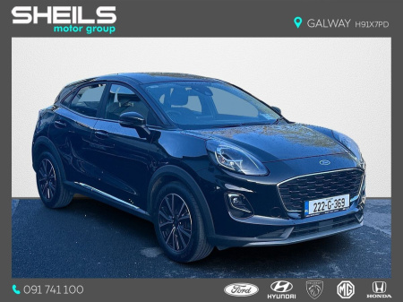 2022 Ford Puma 1.0L EcoBoost Hybrid 125PS Titanium Auto €26,450