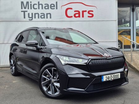 2024 Skoda Enyaq 85 Sportline Plus, 20” Alloys, Alcantara Sports Seats, Heated Seats, Heated Steering Wheel, CarPlay/Android Auto, Electric Tailgate