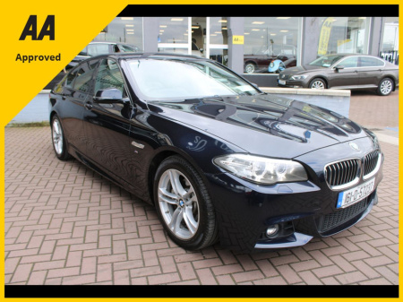 2016 BMW 5 Series 520D M SPORT 4DR AUTOMATIC // ONLY 107000 KMS // 1 OWNER CAR // BLACK DAKOTA LEATHER // STUNNING CAR // BUY WITH CONFIDENCE AA AND SIMI APPROVED DEALER // FINANCE ARRANGED // ALL TRADE INS WELCOME //