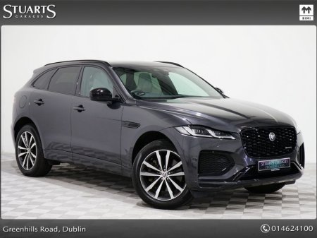 2024 Jaguar F-Pace *R-DYNAMIC HSE – EXTERIOR BLACK PACK* CARPARIAN GREY WITH IVORY INTERIOR, PANORAMIC SUNROOF, PEFORMANCE SEATS, HEATED AND COOLED SEATS