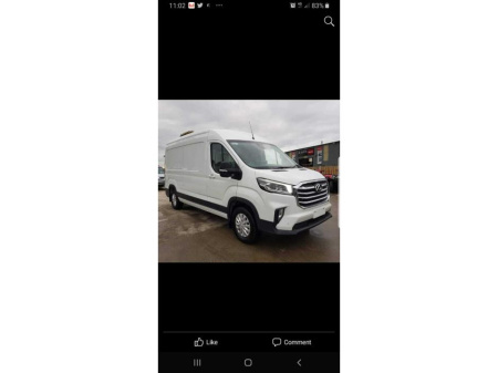 2025 Maxus Deliver 9 LUX 2.0ltr diesel 163bhp
