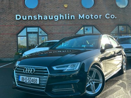 2018 Audi A4 1.4 TFSI S-LINE 150BHP *LOW KMS* €21,900
