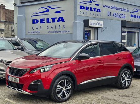 2017 Peugeot 3008 GT LINE 1.2 PETROL 130BHP NCT 09/27 FINANCE AVAILABLE @ €63 PER WEEK 2 KEYS/ FULL SERVICE HISTORY/ HALF LEATHER/ REVERSE CAMERA/ TOUCH SCREEN MEDIA/ ANDROID AUTO/ APPLE CAR PLAY/ HISTORY CHECKED