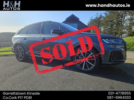 2021 Audi Q7 S LINE BLK ED 55,3.0 TFSI E Q