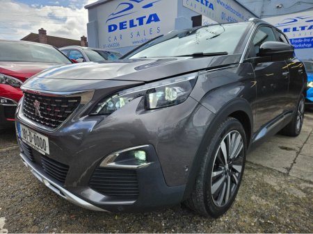 2018 Peugeot 3008 1.5 BLUEHDI GT LINE PREMIUM B-HD S/S NCT 10/27 TAX €190 PER YEAR FINANCE AVAILABLE FROM  €72 PER WEEK 2 KEYS/ SAT NAV/  BLUETOOTH/ USB/ AUX/ ALLOYS/ MULTI FUNCTION STEERING WHEEL/ HISTORY CHECKED €15,900